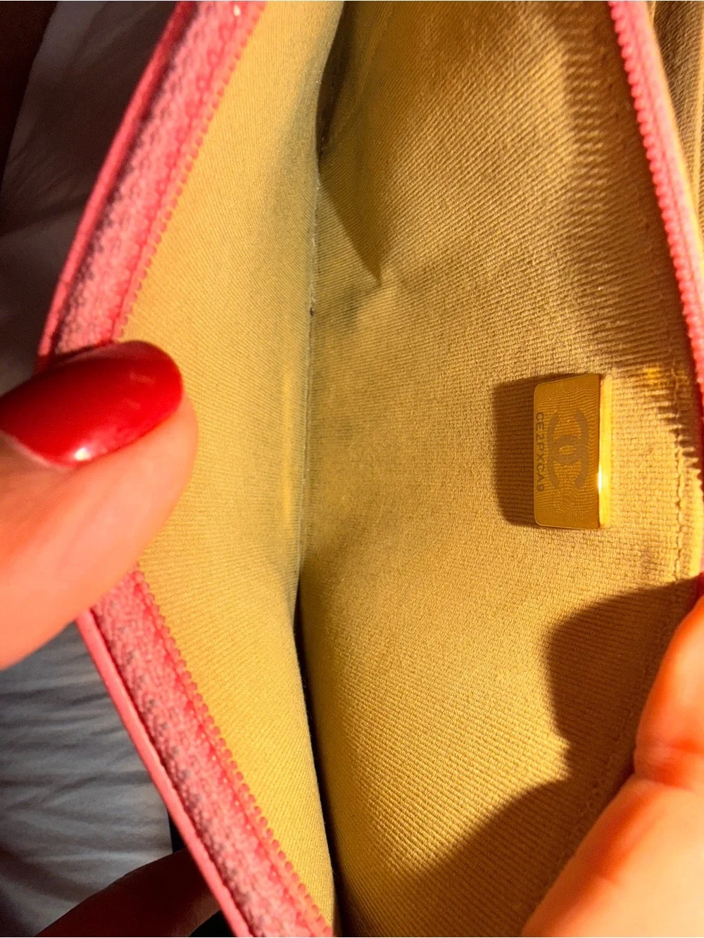 CHANEL Pink Quilted Flap Crossbody with Gold CC mini Bag